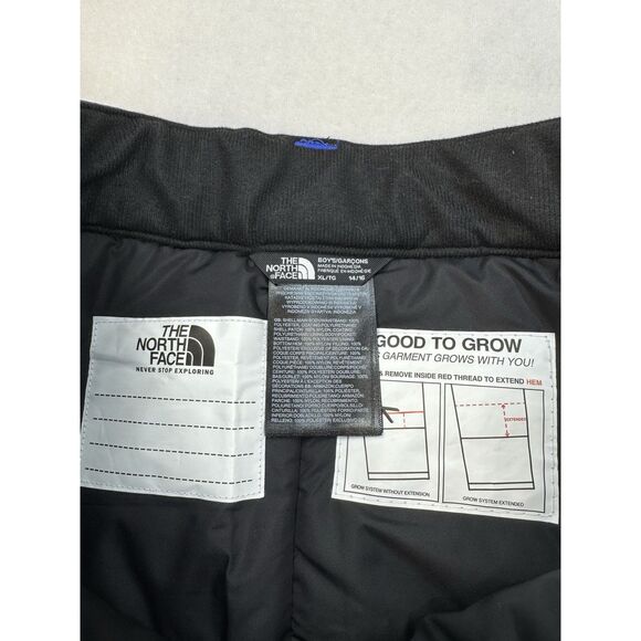 The North Face Boys Freedom Insulated Snow Pants Blue Black NWT Size XL 14/16 - Picture 4 of 5